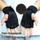 thumbnail image 4 of M Guantes Deportivos de Entrenamiento para Hombres y Mujeres, Guantes de Entrenamiento, Fitness, Culturismo, Levantamiento de Pesas, Gimnasio, Mano, MuñEca, Guantes Negros A, 4 of 5