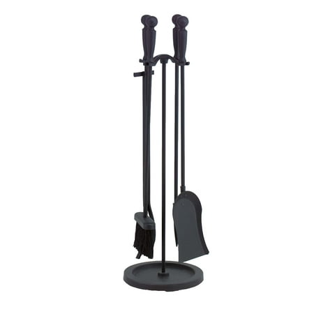 

Dagan Five Piece Fireplace Tool Set Black