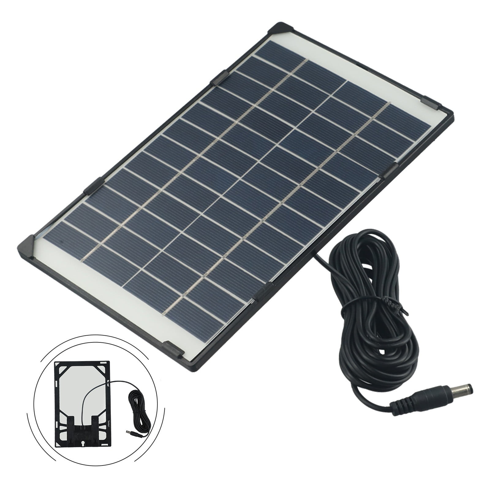 6W12V Solar Panel Energy Panel Outdoor Camera Fan Solar Garden Lighting Portable