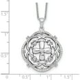 thumbnail image 3 of Sterling Silver Cz A Time For Miracles 18In. Necklace Made In China qsx565, 3 of 5