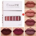 thumbnail image 1 of Xihbxyly Set de Labiales Mate, Brillo Labial Antiadherente de Larga Duración, Selección de Colores Vibrantes, Fórmula a Prueba de Besos, Ideal para Ocasiones Especiales, Uso Diario y Estilo Único, pa, 1 of 4