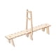 thumbnail image 4 of Puente De Madera De Bricolaje, Puente De Ensamblaje De Madera Confiable Para Niños, 4 of 7