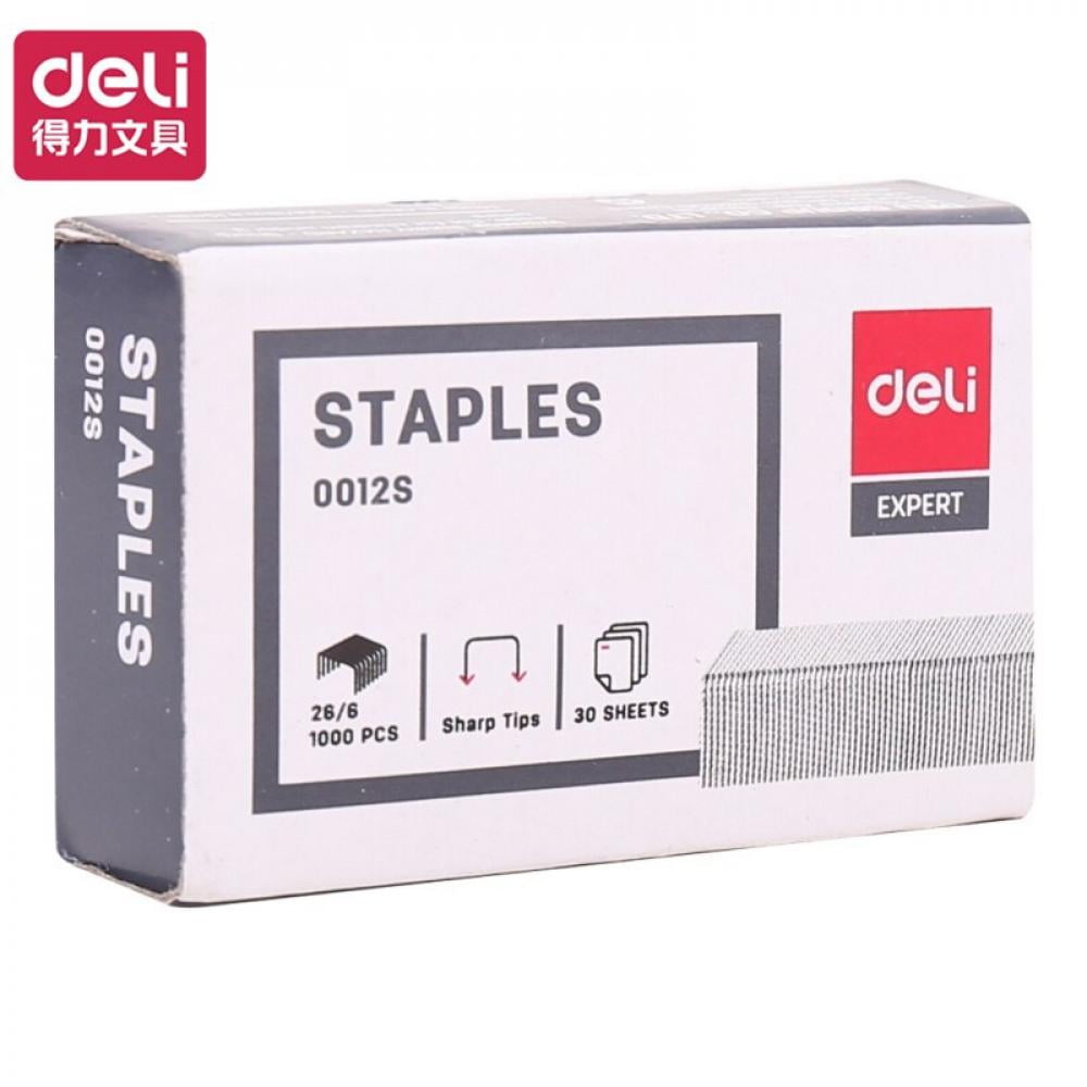 HULKLIFE Deli E0012S Staple (silver) (1000pcs / Box)