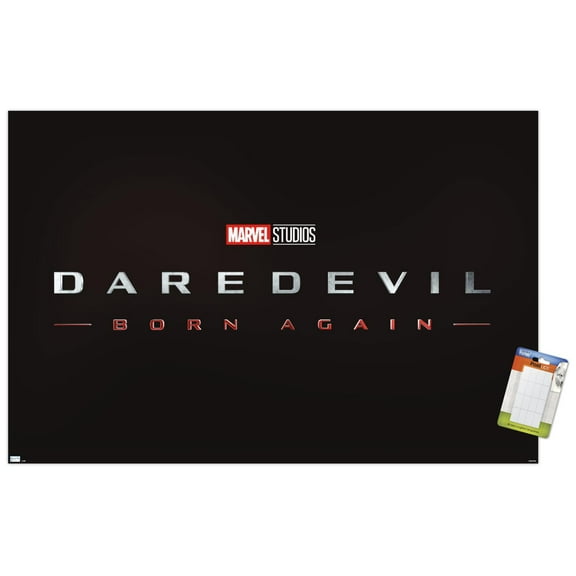 Marvel Daredevil: Born Again - Logo Wall Poster, 22.375" x 34"