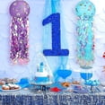 thumbnail image 4 of Kit de linternas de papel de medusas colgantes de sirena para decoraciones de cumpleaños de niñas, habitación de bebé, fiesta, 4 of 5
