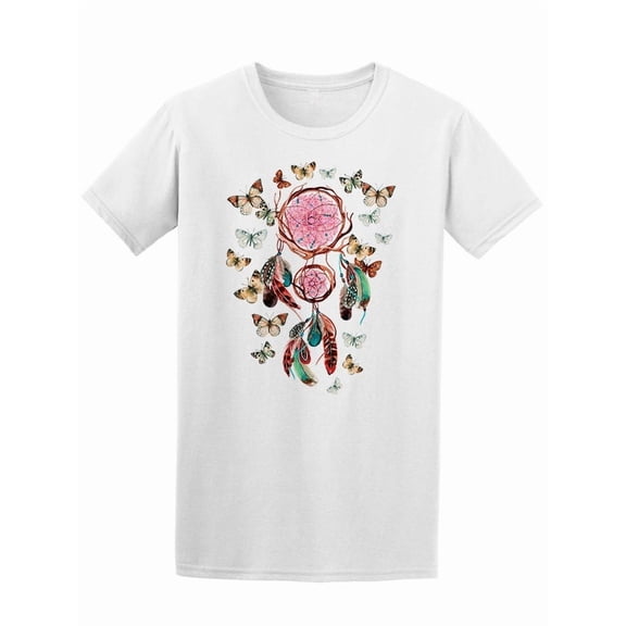 Dream Catcher And Butterfly Tee Men's -Image by Shutterstock
