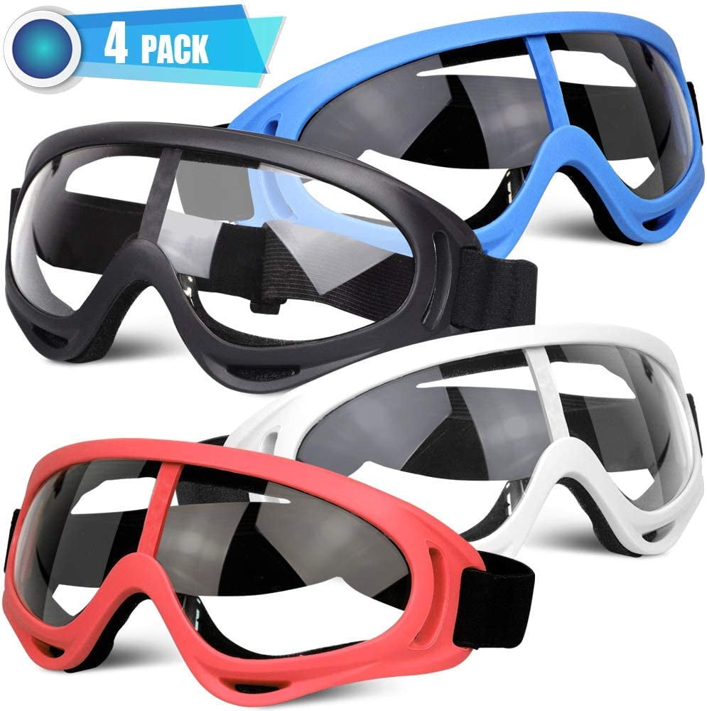 Face Safety Mask for Nerf Darts War Kids Wear Glasses Game Party Protect Gear 