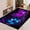 Color 1, variant on FJPT Soft Small Area Rugs Non Slip Indoor Floor Carpet Koi Fish Pond Design For Living Room Bedroom Decor 63x39.4 inch