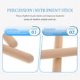 thumbnail image 4 of 2 Pcs Children Early Educational Musical Plaything Percussion Musical Stick, 4 of 5
