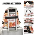 thumbnail image 3 of FORMRS Mini Backpack Purse for Women Travel Daypack Casual Shoulder Bag, Leaves Pattern, 3 of 7