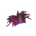 thumbnail image 3 of Diadema de plumas Fernando para fiesta color rojo rosa, 3 of 8