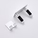 thumbnail image 1 of Yuarrent Colgador de soporte de montaje en pared, soporte adhesivo autoadhesivo, gancho sin taladro, estante de almacenamiento, reemplazo de baño para Juegos de accesorios de baño Plata Yuarrent JJ23435-00, 1 of 6