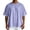 Purple, variant on Shirts for Men Summer Pure Oversized Solid Color Large Size Short Sleeve Round Shoulder Sleeve Tops