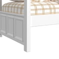 thumbnail image 6 of Brooklyn Kids Twin Over Twin Bunk with Ladder in White, 6 of 8