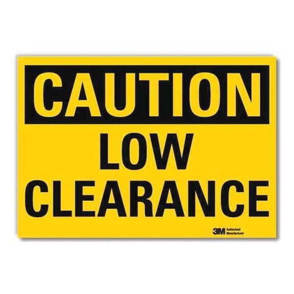 Lyle Safety Sign,10inx14in,Reflctv Sheeting U4-1512-RD_14X10