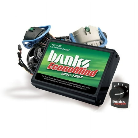 Banks Power 07-10 Chevy 6.6L LMM Economind - Powerpack w/ Switch Fits select: 2007-2010 CHEVROLET SILVERADO, 2007-2010 GMC SIERRA