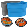 thumbnail image 3 of 2Pcs Slow Cooker Divider Liner Reusable Silicone Cooker Insert Liner Heat Resist for Cooking 6.57×5.11in, 3 of 10