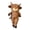 A, variant on Highland Cow Plant Pot Hugger Figurine, Funny Resin Cow Flower Pot Decoration, Animal Ornament for Indoor Outdoor Patio Balcony Yard Lawn Decor