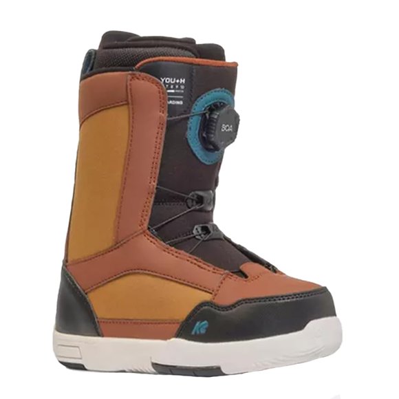 K2 You+H Youth Snowboard Boots, Trail, 3