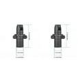 thumbnail image 3 of ZLight Air Valve Adapter Spiral Tighter Seal Valves Adapters Connector Accessory Boats Kayaks Canoes Inflatable Surfboard Black 2Set, 3 of 6