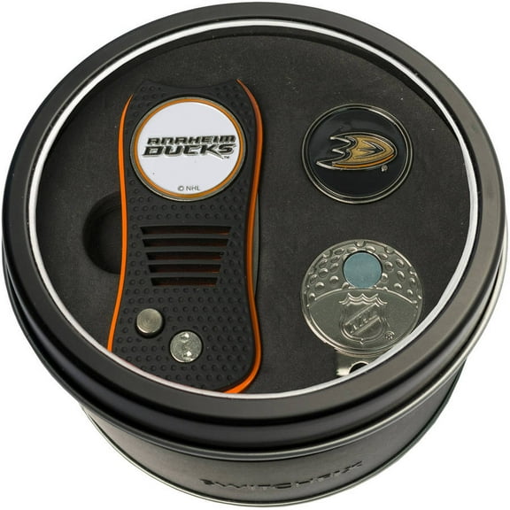 Team Golf NHL Tin Gift Set with Switchfix Divot Tool, Cap Clip and Ball Marker