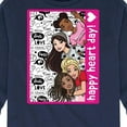 thumbnail image 3 of Barbie - Happy Heart Day - Toddler And Youth Long Sleeve Graphic T-Shirt, 3 of 5
