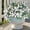 White, variant on Eoozwa Waterproof Outdoor Artificial Flowers, 7‑Head Colorful Butterfly Orchid Faux Bouquet, Realistic Plastic Fake Flowers for Garden Patio Balcony Holiday Decor