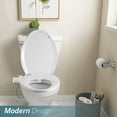 thumbnail image 2 of SAMODRA Non-Electric Bidet Toilet Seat for Elongated Toilets, Self-Cleaning Nozzle & Adjustable Pressure, Installed in Minutes with Metal Accessories, 2 of 7
