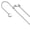 Silver, variant on 1mm 925 Sterling Silver Polished Lobster Claw Closure Adjustable Snake Chain Necklace 22 Inch Chain Necklace for Women a