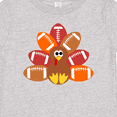 thumbnail image 4 of Inktastic Thanksgiving Cute Football Turkey Boys or Girls Baby T-Shirt, 4 of 5