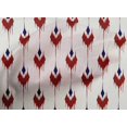 thumbnail image 5 of oneOone Cotton Cambric Red Fabric Ikat Sewing Fabric By The Yard Printed Diy Clothing Sewing Supplies 56 Inch Wide, 5 of 6