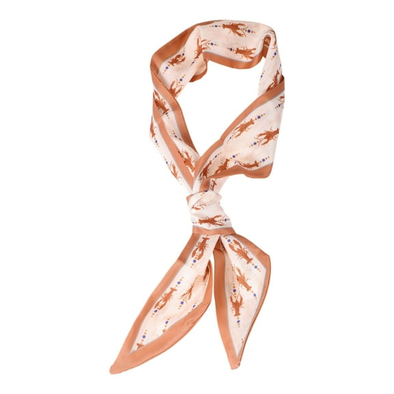 Unique Bargains Lobster Long Ribbon Headband for Women Red Beige 1 Pc