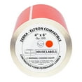 thumbnail image 2 of HOUSELABELS 4" x 6" Red Shipping Labels on 1" Core Compatible With Zebra and Rollo Printers, 6 Rolls / 250 Labels per Roll, 2 of 8
