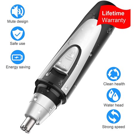 【2019 Valentine's Day Gifts】Nose Hair Trimmer for Men & Women, Electric Nose and Ear Hair Trimmers/Clippers Removal, Wet/Dry, IPX7 Waterproof, Mute (The Best Usb Flash Drive 2019)