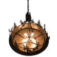 thumbnail image 5 of Meyda Tiffany 189730 4 Light 34" Wide Abstract Pendant, 5 of 5
