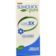 SlimQuick Fat Burner, Regular Strength, Caplets - 72 caplets