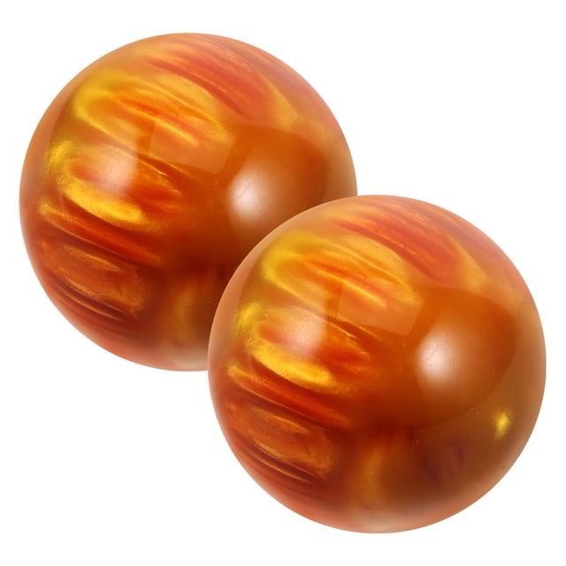 SHOWERORO 2Pcs Exercise Balls Round Shape for Portable Exercise and Hand Strengthening Devices 5.0X5.0X5.0in