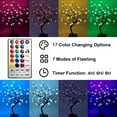 thumbnail image 4 of Bonsái LIGHTSHARE de cerezo en flor de 18 pulgadas con 48 luces LED, 4 of 7