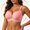 Hot Pink, variant on Women's Plus Size Wireless Bra with Full-Bust Support Frame, Wide Straps, Full Support Wire-Free Bra for Everyday Comfort
