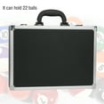 thumbnail image 4 of Billiard Balls Box, with Handle Billiard Balls Carrying Case, for Billiard Balls, 4 of 7