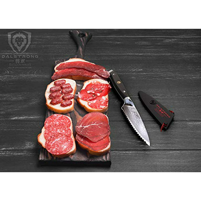 Dalstrong Steak Knives Set - Shogun Series - Japanese VG10 - Boxed - Sheaths