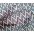 thumbnail image 4 of oneOone Silk Tabby Fabric Chevron Ikat Print Fabric By Yard 42 Inch Wide, 4 of 4