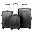 Jetstream 20inch Hardside Rolling Spinner Carryon Luggage, Charcoal