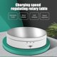 thumbnail image 3 of Exhibición de joyería giratoria eléctrica D Base Jewelry Izer Turntable Jewry Pack Display Box, 3 of 4