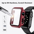 thumbnail image 5 of [4 Pack] Étui Protecteur d'Écran Compatible avec Apple Watch 44mm Série 6/5/4/SE, Pare-Chocs Ultra-Fin Résistant aux Rayures pour Femmes Hommes Accessoires iWatch, 5 of 5