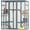 Modern, variant on ICEEIF Outdoor Cat Enclosure, Fir Wood Catio with 7 Platforms, 2 Resting Rooms, Waterproof UV Protection Roof, 61.8'' x 32.3'' x 70''
