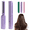 Purple, variant on 2026 New Upgrade Hairdressing Comb Smooth, Portable Wireless 2-in-1 Hairs Dressing Combs Fast Heating 3 Adjustable Temperatures, Hairdressing Comb for Straight and Curly Hairs (Purple)
