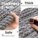 thumbnail image 3 of Funda para Sofá Disayu Antideslizante Lavable 70x210 cm Gris Oscuro, 3 of 9