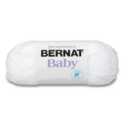 Bernat Baby Sparkle Yarn (42.5G/1.5Oz), White Sparkle