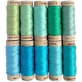 thumbnail image 2 of Aurifil Susan Ache Seaside Blues Thread Set 10 sm spools 6 Strand Floss, Assorted Colors, 2 of 3